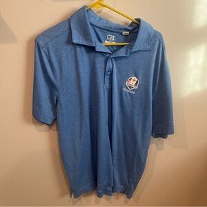 Blue and White CB DryTec Hazeltine Ryder Cup Golf Polo Size XL